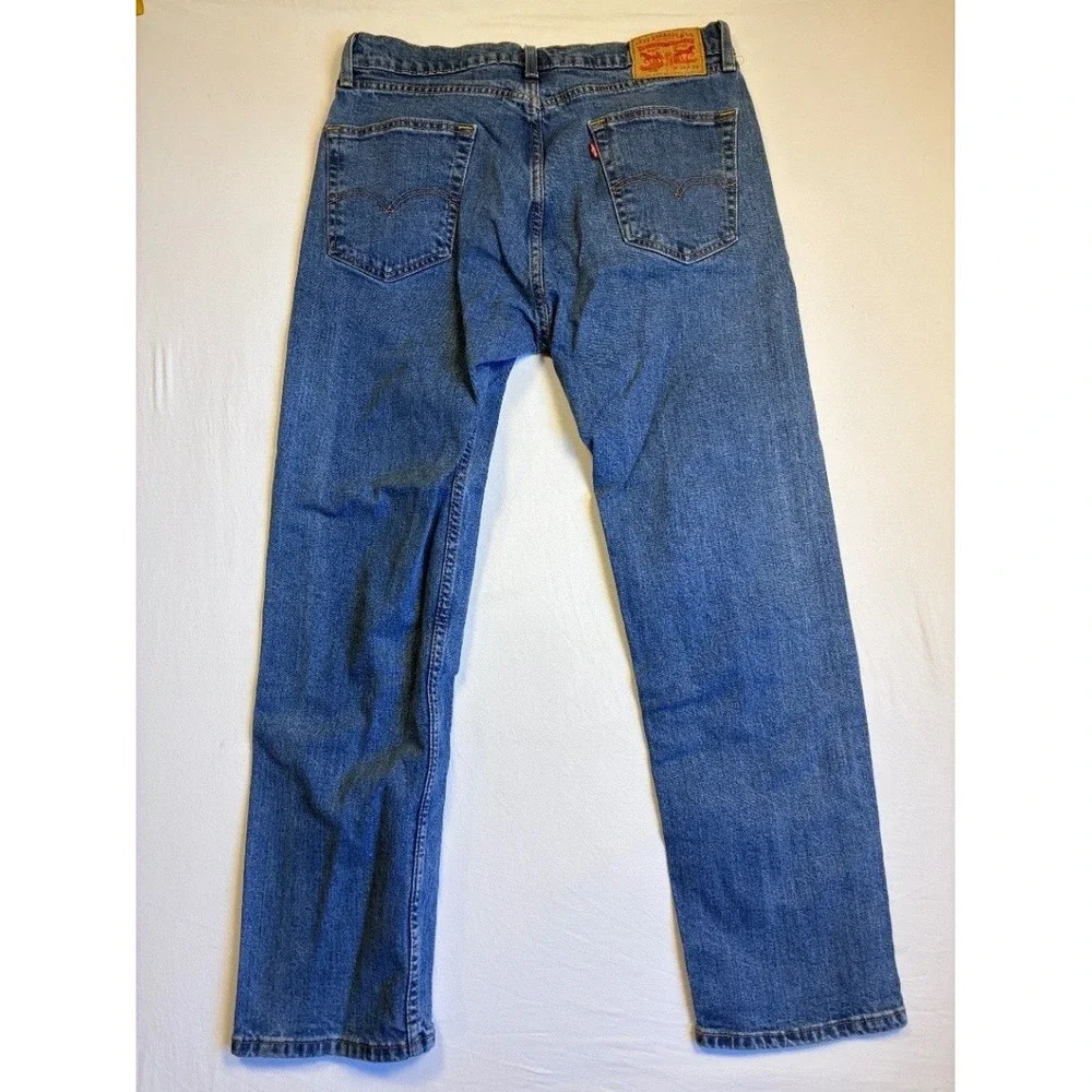 Levi's 505 Men's Straight Blue Jeans W34 L30 Medium Wash